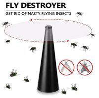 Ventilateurs anti-mouches intelligents pour tables, intérieur et extérieur, répulsif contre les insectes pour restaurants, alimentés par USB et batterie