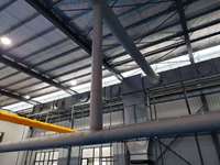 Système de conduits d'air en tissu, tissu en polyester FR, conduit textile