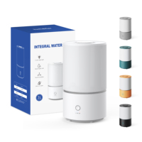 Humidificateur à ultrasons 3L à brume froide, diffuseur d'arômes avec veilleuse LED, deux modes de brume et arrêt automatique pour chambre, maison, bureau