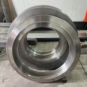 Pièces métalliques forgées sur mesure en acier inoxydable pour engrenages, grandes roues forgées usinées, grand diamètre - Product Image 3