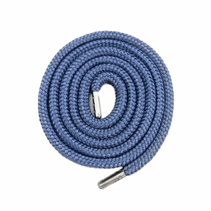 Elastic Waistband Drawcord with Metal Tip Eco-Friendly Polyester/Nylon Cord for Garment <b>Bags</b> & Shoes - Product Image 5