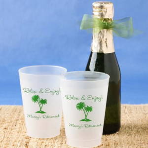 Servicio Integral: Vasos de Plástico Transparente Esmerilado, Libres de BPA, Aptos para Lavavajillas, Reciclables, Sin Deformación, para Cerveza Bass Pale de Camboya - Product Image 1