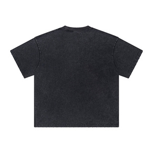 Soldes d'été 2026 : T-shirts homme délavés à l'acide, personnalisables avec logo, impression DTG/DTF, style vintage, coupe ample, streetwear épais - Product Image 2