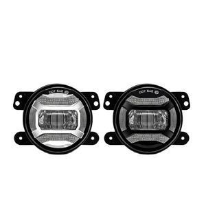ไฟตัดหมอก <span class=keywords><strong>LED</strong></span> ทรงกลมขนาด 4 นิ้ว ยี่ห้อ KingKong สำหรับรถ Wrangler JL JLU Unlimited Sport Rubicon Sahara ปี 2018-2022 และ Gladiator JT ปี 2018+ - Product Image 1