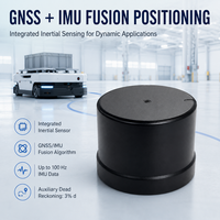 Antenne GNSS RTK intelligente 50 Hz de précision centimétrique avec IMU intégré, indice de protection IP54, température de fonctionnement de -45 à 75 °C pour la cartographie par drone et la robotique