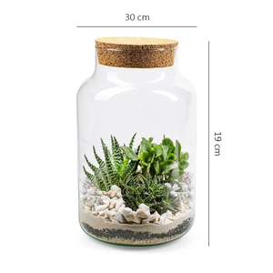 Moderne Klare Glas-Tischvase und Terrarien Heimdekoration mit Individualisiertem Logo Verkauf für Hochzeiten - Product Image 2