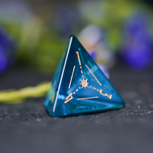 K9 Thủy Tinh Cầu Vồng Dungeons Và Dragons Dnd Biểu Tượng Tùy Chỉnh Thủy Tinh Xúc Xắc D & D <span class=keywords><strong>RPG</strong></span> Đá Quý Xúc Xắc Thủy Tinh Cao Cấp Xúc Xắc - Product Image 4