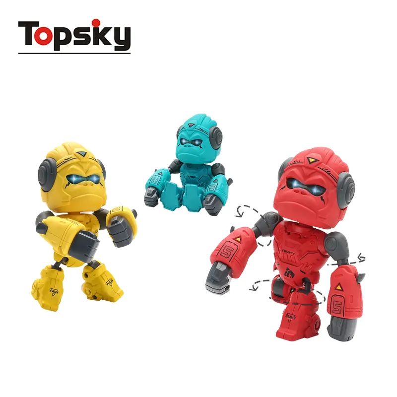 כיף גורילה צעצועים אינטליגנטיים עם led עיני חכם אלקטרוני מגע רגיש רובוט אנימה <span class=keywords><strong>דגם</strong></span> צעצועי מתנות לילדים