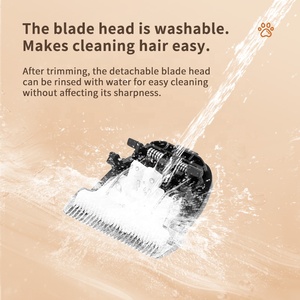 Potente Tosatrice Professionale per <span class=keywords><strong>Animali</strong></span> Domestici, Macchina Ricaricabile Senza Fili per Rimozione Peli di Cani - Product Image 6
