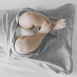 100% coton sac de nuit Swaddle 3-Way réglable couverture portable gris chiné taille petit (3-6 mois) motif solide TOG 1.5 - Product Image 5