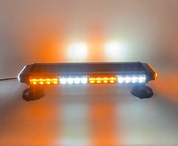 Barre lumineuse d'urgence à 30 LED de 14,5 pouces pour véhicules Accord/Acura, lumière de danger haute intensité double face, 7 modes de clignotement