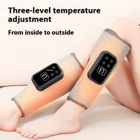 Masseur électrique à pression d'air pour mollets, compresse chaude à température constante, instrument de beauté pour les jambes, sac de relaxation à ondes d'air