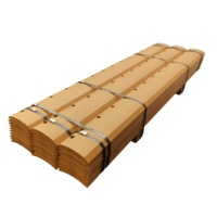 Arêtes de coupe chargeur bulldozer niveleuse lames pelle tranchants avec adaptateurs pc200 d7 d7h pc120
