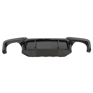 Pièces de carrosserie de diffuseur de pare-chocs arrière de voiture noir brillant de Style <span class=keywords><strong>V</strong></span> pour BMW série 5 F10/F18 <span class=keywords><strong>M</strong></span>-Tech - Product Image 4