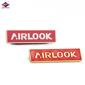 Longzhiyu haute qualité personnalisé émail employé broches usine en gros entreprise logo badges - Product Image 4