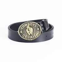 XINLAI Boucle de ceinture automatique tendance Play Boy personnalisable avec motif drapeau national, anneau en D de forme ovale en acier et métal