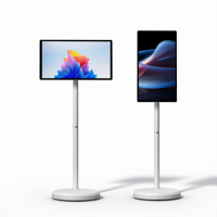 Pantalla LED Inteligente de 21.5 Pulgadas, Android, Señalización Digital Publicitaria, Pantalla Táctil LCD Interactiva, Smart TV para Gimnasio, Sala de Estar