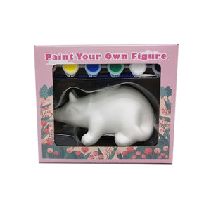 Tirelire en céramique la plus populaire, peinture acrylique, figurines d'animaux, moules en plâtre et en gypse pour la coloration des enfants, pour les enfants unisexes de 5 à 7 ans - Product Image 2