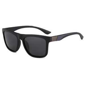 Gafas de sol polarizadas con <span class=keywords><strong>lentes</strong></span> TAC 8497, montura de PC negra de alta calidad, <span class=keywords><strong>lentes</strong></span> azules <span class=keywords><strong>para</strong></span> <span class=keywords><strong>ciclismo</strong></span> al aire libre, conducción, pesca - Product Image 3