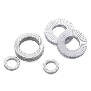 Đôi xếp chồng lên nhau tự khóa kẽm 304 thép không gỉ chia occlusal răng chống trượt khóa máy giặt din25201 - Product Image 2