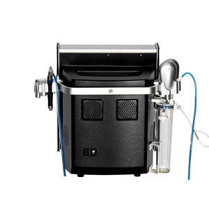 Nouvelle machine d'hydrodermabrasion faciale à oxygène portable 17-en-1 avec écran tactile, fonctions hydratantes et anti-âge, en acier inoxydable - Product Image 2