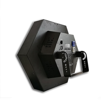 3 pièces, 60W, LED, effet rétro, flash hexagonal, éclairage de scène de concert, lumière de scène rétro