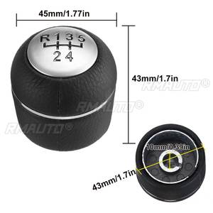 หัวเกียร์รถยนต์หนัง PU 5 สปีด สำหรับ Alfa Romeo 159 Brera 2005-2014 Spider 2005-2011 - Product Image 2