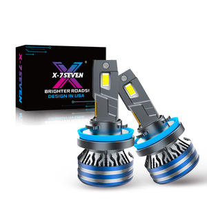 X-7SEVEN Lámpara LED para Auto de Alta Potencia XYUN 28000Lm 150W, Kit de Luces para Auto 9005 H1 12V, <span class=keywords><strong>Accesorios</strong></span> Canbus, Bombilla LED para Faros Delanteros H11 H7 H4 - Product Image 1