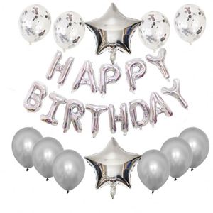 Set di Palloncini in Foil 3D '<span class=keywords><strong>Buon</strong></span> <span class=keywords><strong>Compleanno</strong></span>' 16' con Striscione, Decorazione per Feste di <span class=keywords><strong>Compleanno</strong></span> per Bambini, Ragazzi, Uomini e Adulti X0155 - Product Image 2