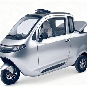 Scooter électrique à trois <span class=keywords><strong>roues</strong></span> ELN-YU3 à carrosserie fermée pour passagers avec une capacité de charge utile de 400 kg 72V - Product Image 1