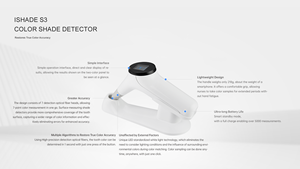 جهاز محمول جديد لقياس الألوان داخل الفم، مقارن ألوان الأسنان الكهربائي بالقياس الطيفي - Product Image 5