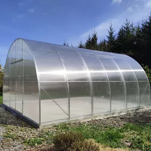 Kuppel Solar Polycarbonat passive solar verstärkte Kunststoff Garten tunnel Gewächshaus