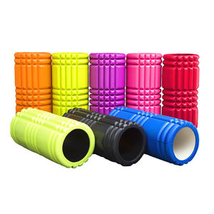 Rodillo de espuma Eva de alta calidad con logotipo personalizado Rodillo de espuma portátil Rodillo de masaje muscular para piernas y espalda - Product Image 1