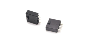 ขั้วต่อแบบเวเฟอร์พินเฮดเดอร์ แถวเดียว แบบตรง PC3.5 PA66-V2 สีดำ 1*3P - Product Image 3
