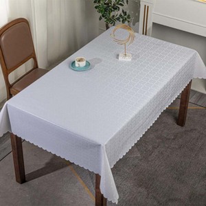 Lo último en cubiertas de mesa de PVC, protección elegante y duradera impermeable y resistente al aceite para sus mesas, técnicas tejidas - Product Image 1
