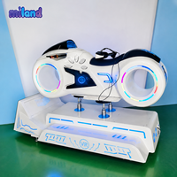 Simulador de Conducción de Motocicletas VR, Máquina de Juego de Carreras Dinámica para Parques de Atracciones, Centros Comerciales y Entretenimiento en Salas de Juegos
