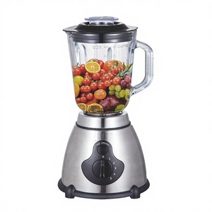 Mixeur alimentaire professionnel compact à faible consommation d'énergie, pour usage commercial et domestique, lames en acier inoxydable, 2 vitesses, pot en verre HF-Y66P - Product Image 1