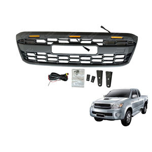 Hot Bán ABS 4X4 Offroad Xe Phụ Kiện Nâng Cấp Điều Chỉnh Phía Trước Lưới Với Ánh Sáng Hổ Phách Cho Hilux <span class=keywords><strong>Vigo</strong></span> 2008-2012 Điều Kiện Mới - Product Image 1