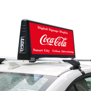 Taxi Techo Publicidad Led Light Car Top [Precio bajo] P2.5 P5Mm Led Car Display Precio en la parte superior de Taxi / Led Taxi Display Sign - Product Image 1
