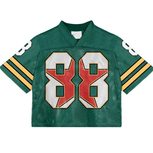 Camiseta de Fútbol Personalizada con Nuevo Diseño de Moda, Tejido de Secado Rápido, Camiseta de Fútbol Clásica al por Mayor, Impresión por Transferencia de Calor, Transpirable - Product Image 1