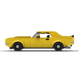 MOC M03120 Coche de Ciudad de Alta Velocidad, Campeón de Carreras, Superauto Clásico, Bloques de Construcción, Ladrillos de Carreras, Súper Técnica, Garaje Creativo, Set DIY - Product Image 3