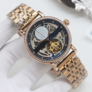 Reloj Mecánico de Lujo para Hombre, Marca de Prestigio, Correa de Acero Inoxidable, Cristal de Zafiro, Resistente al Agua 30 Bar, Estilo Deportivo Minimalista - Product Image 3