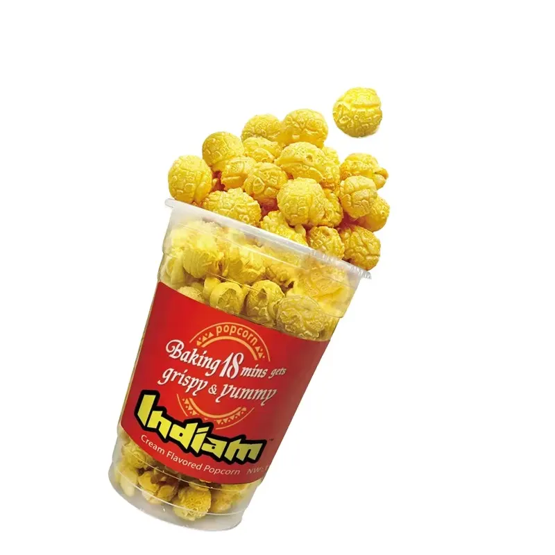 Зерновые закуски китайского бренда Indiam попкорн без глютена для туризма и отдыха