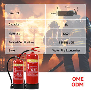 ถังดับเพลิงแบบโฟม6-9L ได้รับการรับรอง EN3สามารถปรับแต่งได้ตามมาตรฐาน BSI - Product Image 3