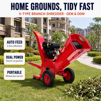 Broyeur de branches Kesen, déchiqueteuse et broyeuse de bois, 15HP, essence, moteur Loncin 420cc, capacité 2T/H, mobile sur remorque 120mm, pour jardin