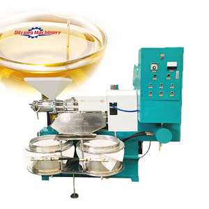 Machine automatique efficace de presse d'huile de vis d'arachide de noix de coco comestible pour le moulin à huile - Product Image 1