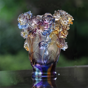 Jarrón de cristal de <span class=keywords><strong>Murano</strong></span> antiguo blanco, diseño personalizado, decoraciones para el hogar - Product Image 5