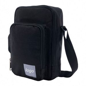 Usine BSCI, vente en gros, sacs à bandoulière miniatures imperméables personnalisés pour hommes et femmes, sacs de sport, de marche, de voyage, sacs messagers - Product Image 2