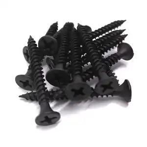 Hot Selling High Quality Free Sample Black Phosphated Phillips Bugle Head Fine Coarse Thread Self Tapping Drywall Screw