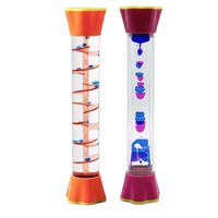 Jouets sensoriels à mouvement liquide en spirale de bureau personnalisés et colorés, minuterie à huile liquide, jouets sensoriels pour enfants autistes, mouvement liquide sensoriel